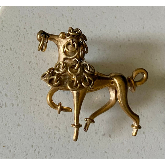 Unbranded Jewelry - Vintage Brass Poodle Brooch